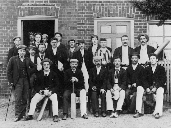 North Mymms Cricket Club circa 1910 Image courtesy of NMCC and is part of the Images of North Mymms Collection