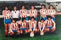 A. D. ALMERÍA. Temporada 1980-81. Camacho, César, Tanco, Cabral, Lobato y Maxi. Tarrés, Garay, Rolón, Arias y Murúa. A. D. ALMERÍA 1 REAL VALLADOLID DEPORTIVO 1 Domingo 11/01/1981, 16:30 horas. Campeonato de Liga de 1ª División, jornada 19. Almería, estadio Antonio Franco Navarro. GOLES: 1-0: 15’, Tanco. 1-1: 30’, Jorge.