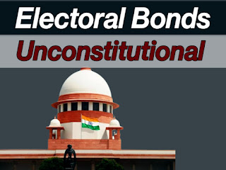 Electoral Bonds: Supreme Court Strikes Down Electoral Bonds Scheme