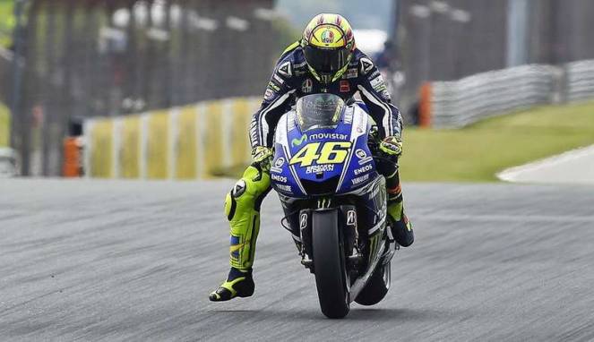 Janji Apa yang dibuat Valentino Rossi pada saat di pentas MotoGP di umur 39