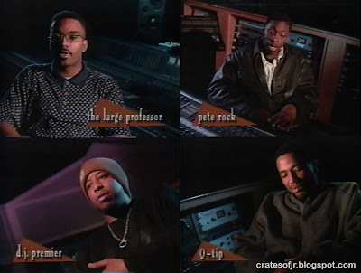  Nas Illmatic producers DJ Premier, Pete Rock, Q-Tip, Large Professor