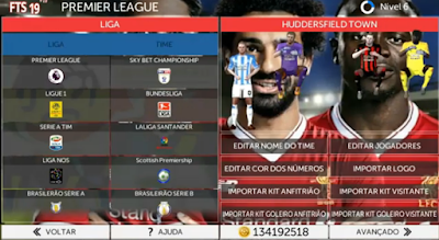  In this mod there are Brazilian and European Leagues and players have been updated Download FTS 19 v2.0 by BR FTS GAMES