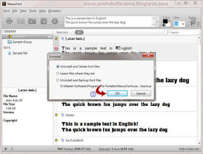 Cara Install dan Uninstall Font