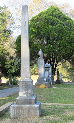 Gravestone of William O. Reeves, son of Reuben, at the city cemetery in Palestine Texas