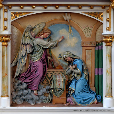 Relief Sculpture of the Annunciation