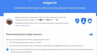 Bloccare pubblicità personalizzate di Amazon, Google, Facebook e altri siti