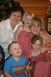 Rose-Anne and Melanie and the grandchildren.