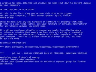 Cara Mengatasi Bluescreen Pada Windows 7 XP 8