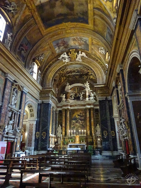 Rome : l'église Jésus et Marie (Gesù e Maria)