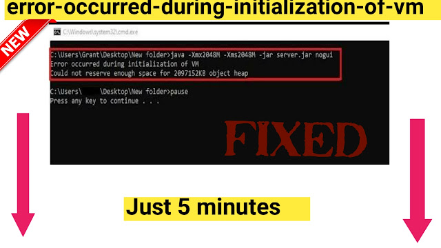 error occurred during initialization of vm,How do I fix Error occurred during initialization of virtual machine?,How Do You Solve Error occurred during initialization of VM Could not reserve enough space for object heap?,How do I fix Error occurred during initialization of boot layer?,Could not reserve enough space for 2097152kb object heap Error occurred during initialization of VM?,Error occurred during initialization of VM Mac,Error occurred during initialization of VM Ubuntu,Error occurred during initialization of VM Windows 10,Error occurred during initialization of VM intellij,Oracle error occurred during initialization of vm,Error occurred during initialization of VM in command prompt,Error occurred during initialization of VM kotlin,Error occurred during initialization of VM Unable to load native library