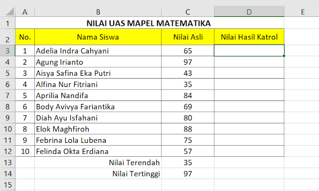 Rumus IF Beringkat 8