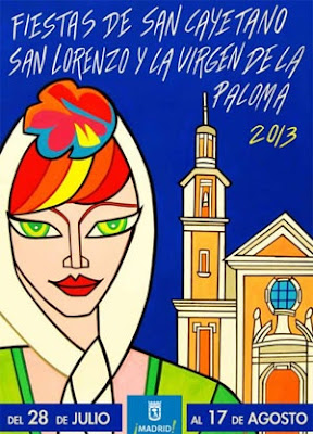 Cartel Oficial de las Fiestas de San Cayetano, San Lorenzo y La Paloma