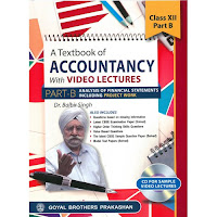 A Textbook Of Accountancy With Video Lectures Part B For Class XII