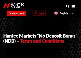 Bonus Forex Tanpa Deposit HantecMarkets $30