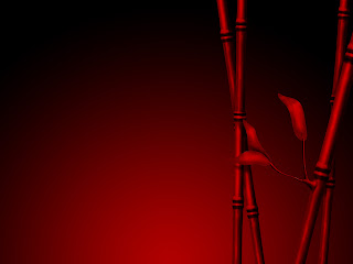 Bamboo Wallpaper - Red Black Bamboo Desktop Wallpaper