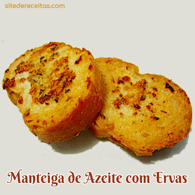 Manteiga de azeite com ervas