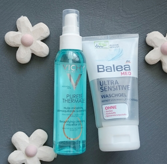 demachiant, demachiere, curatare, ulei, gel, machiaj, makeup, ten, rutina, cosmetice, balea, vichy
