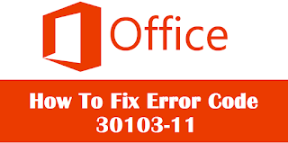 Solution for Error Code 30103-11 