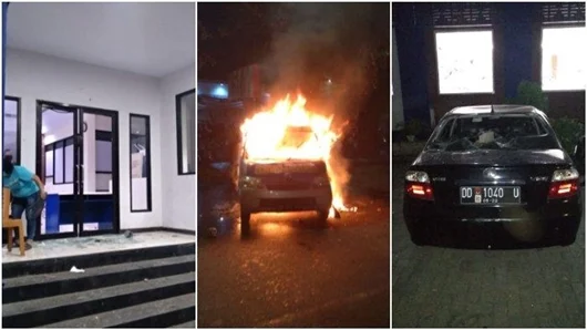 Ambulans Partai Nasdem di Makassar Terbakar, Kantor dan Mobil Dirusak, Kabar Buruk buat Surya Paloh