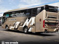  PO Atlantic PM Rilis Bus Baru dengan Kursi ala Sofa Mewah Banget