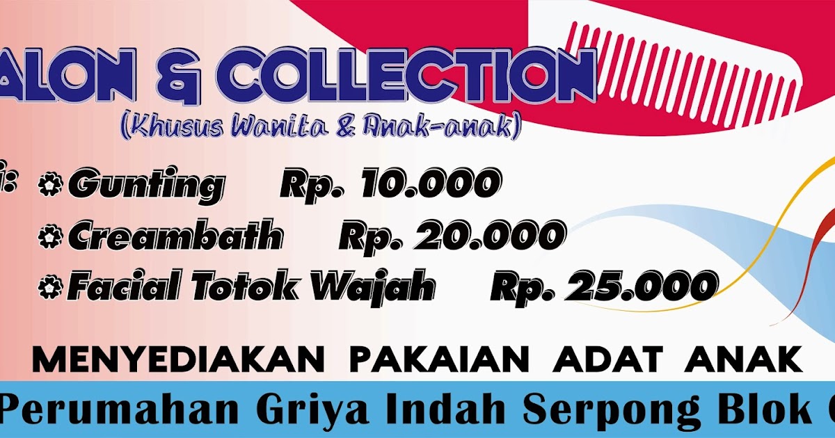 XGZ™: Contoh Desain Spanduk Salon