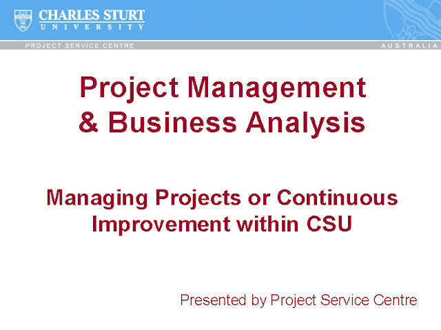 download Project Management & Business Analysis pdf