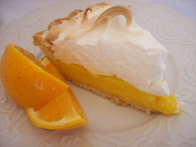 Tangelo Meringue Pie