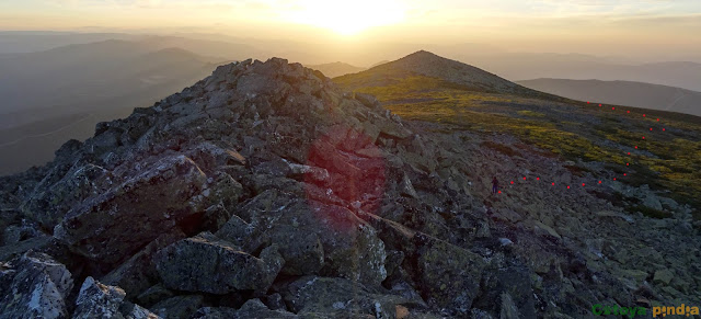 Vizacodillo (techo de la Sierra de la cabrera) en la Noche de San Juan