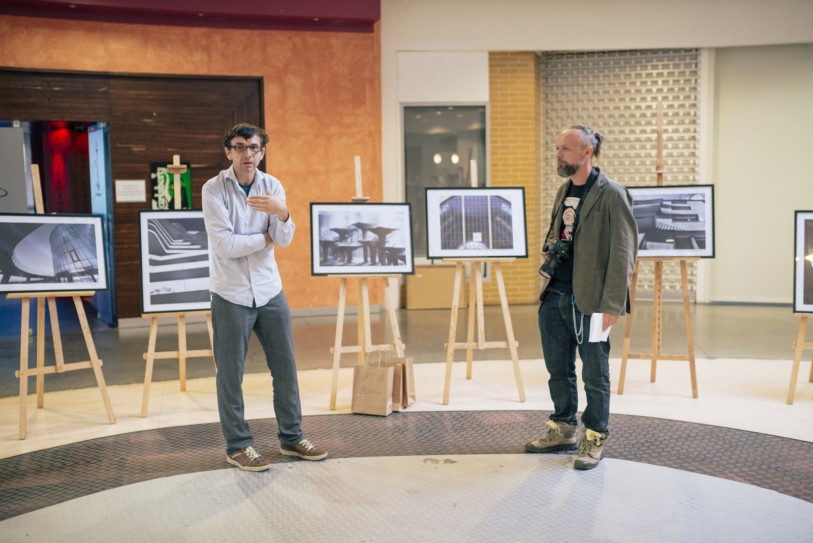 Ekspozycja fotografii i rozdanie nagród w konkursie Modernistycznej Gdyni, 24.09.2015, Krzysztof Winciorek