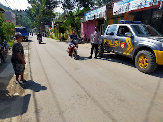 Jaga Situasi Kamtibmas, Polsek Baraka Enrekang Gencar lakukan Patroli Dialogis