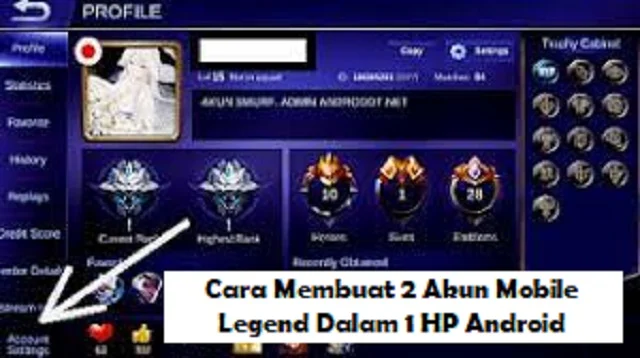 Cara Membuat 2 Akun Mobile Legend Dalam 1 HP Android