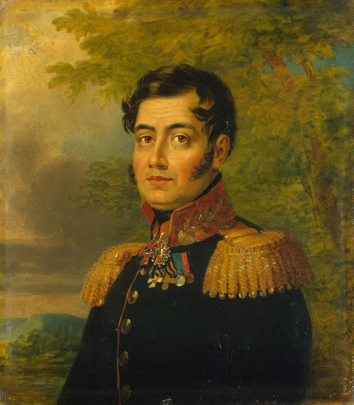 Portrait of Mikhail F. Naumov by George Dawe - History, Portrait Paintings from Hermitage Museum