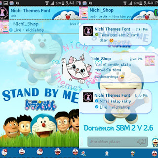 Kumpulan BBM MOD Doraemon V3.0.0.18 APK Terbaru Anti Lemot 2016