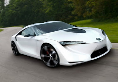 2011 Toyota Supra in white colour