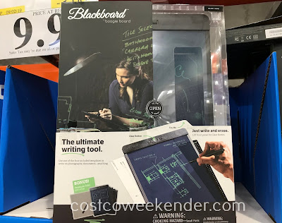 Write on anything quickly and jot some notes with the Boogie Board Blackboard eWriter and Folio Bundle