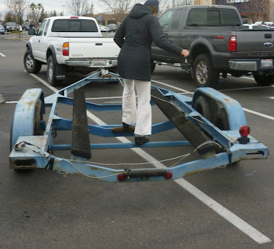 building boat trailer