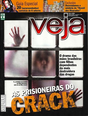 poster Veja: As mães do crack 22 Junho 2011