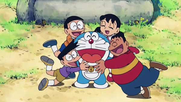 Gambar Kartun Doraemon Dan Teman Temannya - Download 