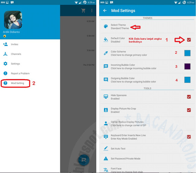 Cara modding BBM MOD terbaru