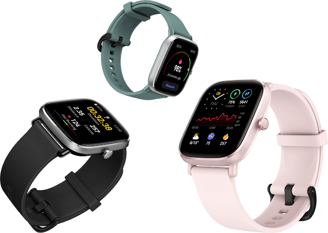 Best Smart Watches - Amazfit GTS 2 Mini Super-Light Smart Watch