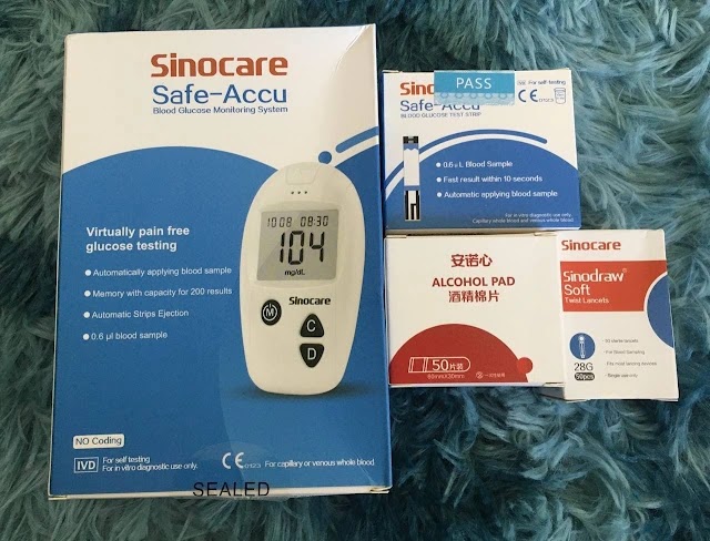 Blood Glucose Meter Sinocare Part 2