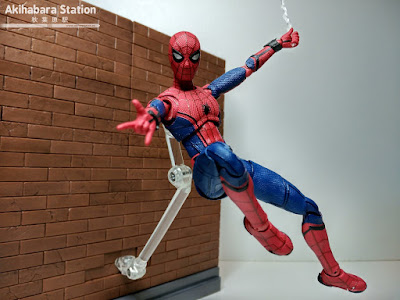 S.H.Figuarts Spider-man Homecoming + Wall - Tamashii Nations