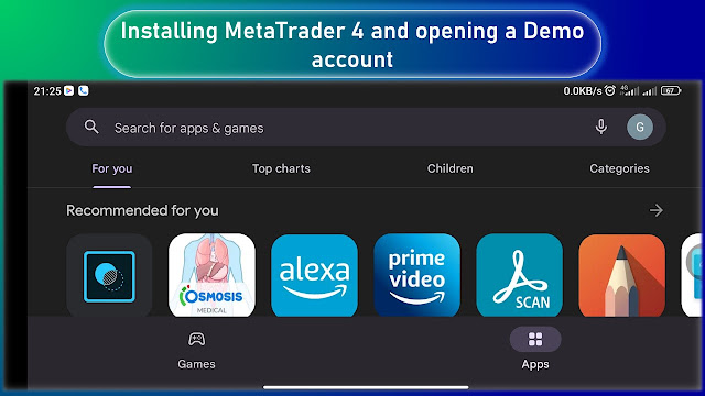 Installing MetaTrader 4 and opening a Demo Account