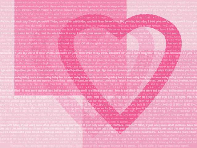 quote heart valentine day wallpaper