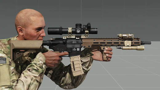 Arma3に米軍特殊部隊の武器を追加するTier One Weapons MOD