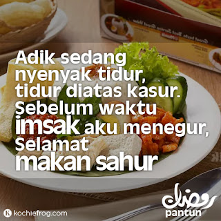 gambar pantun sahur