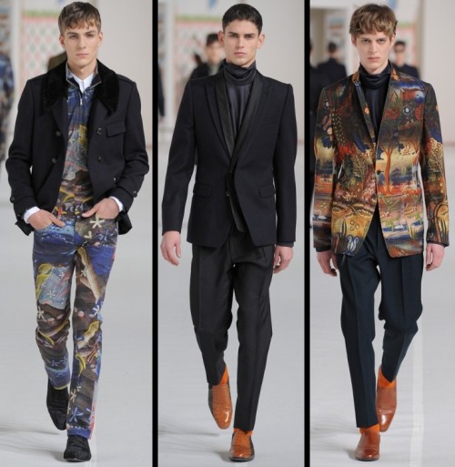 Dries Van Noten Fall Winter 20122013 menswear runway show