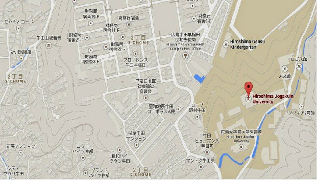 Location Hiroshima Jogakuin University