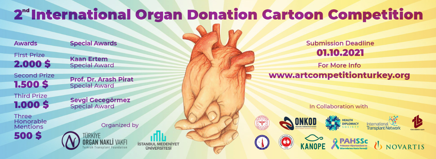 Egypt Cartoon .. 2nd International Organ Donation Cartoon Competition in Turkey