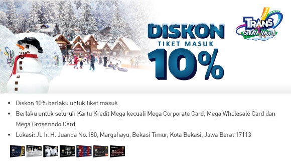 #BankMega - #Promo Diskon & Special Price Liburan Bareng Bank Mega 